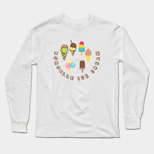 Big Worm's Ice Cream - "Whatchu Want?" - Los Angeles, Long Sleeve T-Shirt